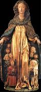 unknow artist The Madonna of the cloak of proteccion France oil painting artist